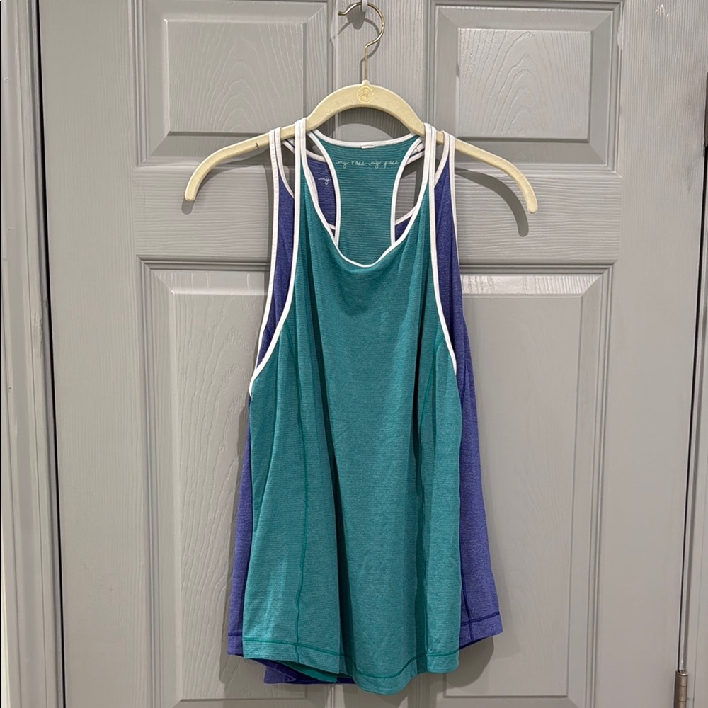 Lululemon Women’s Time To Sweat Tanks (Bundled) size 6